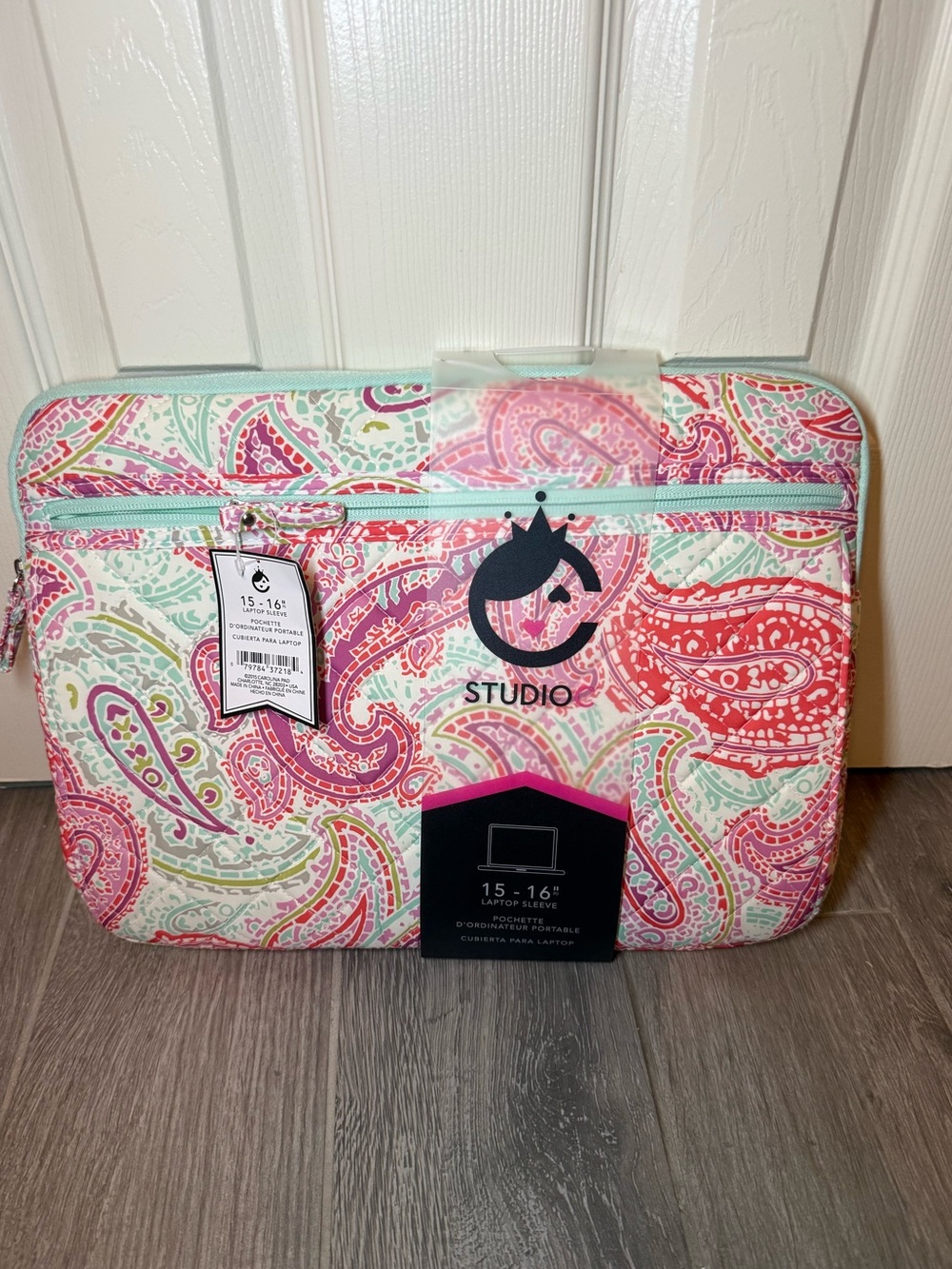 NWT Studio C Padded Laptop Case 15”-16”